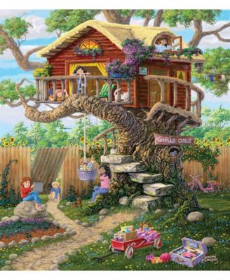 Girls Clubhouse a 300 piece Jigsaw Puzzle for Adults