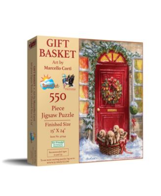 Gift Basket 500 piece Jigsaw Puzzle for Adults Christmas