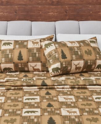 Linery and Co. Ultra-Soft Lodge-Inspired Brushed Microfiber Sheet Set