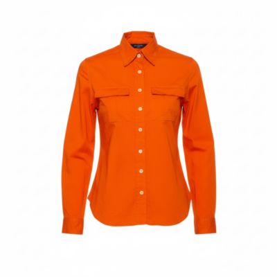 Women's Pocket Detail Button Front Shirt
