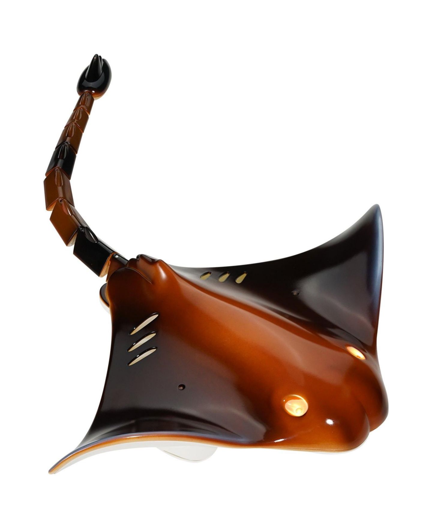 Детская игрушка HONGGE Manta Ray Remote-Control LED Swimming Toy, цвет: Коричневый — фото 3