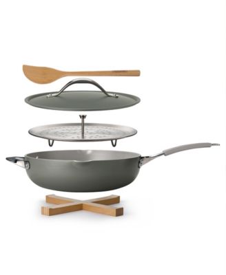 All-in-One Forged 5-Pc. Aluminum Ceramic Jumbo Cooker Set