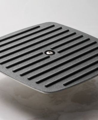 Bestow Cast Iron 11" Grill Pan with Lid