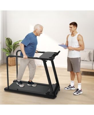 Walking Treadmill for Seniors, 300 lbs Capacity, Easy Walk Exercise Machine for Home Use