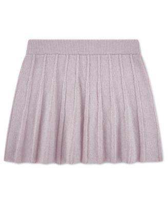 Girls' Pleated Sweater Skirt