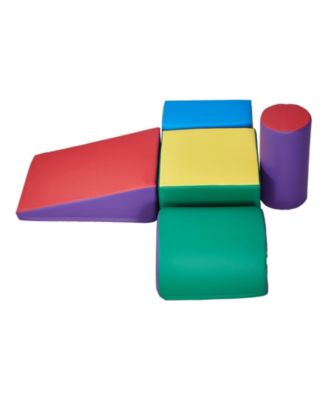 Foam Climbing Blocks Set 5-Piece Indoor Toddler Playset