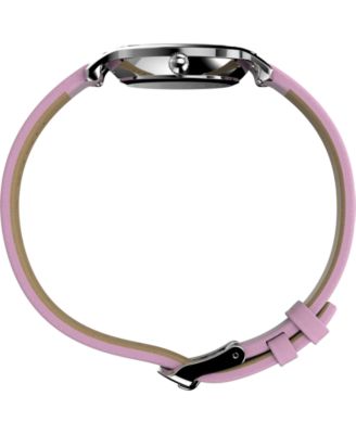 Women's Quartz Analog Purple Leather Watch, 31mm