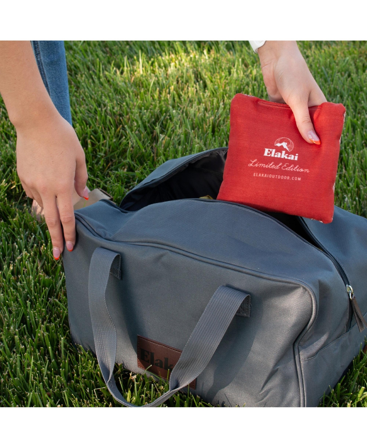 Elakai Cornhole Bag Carrier