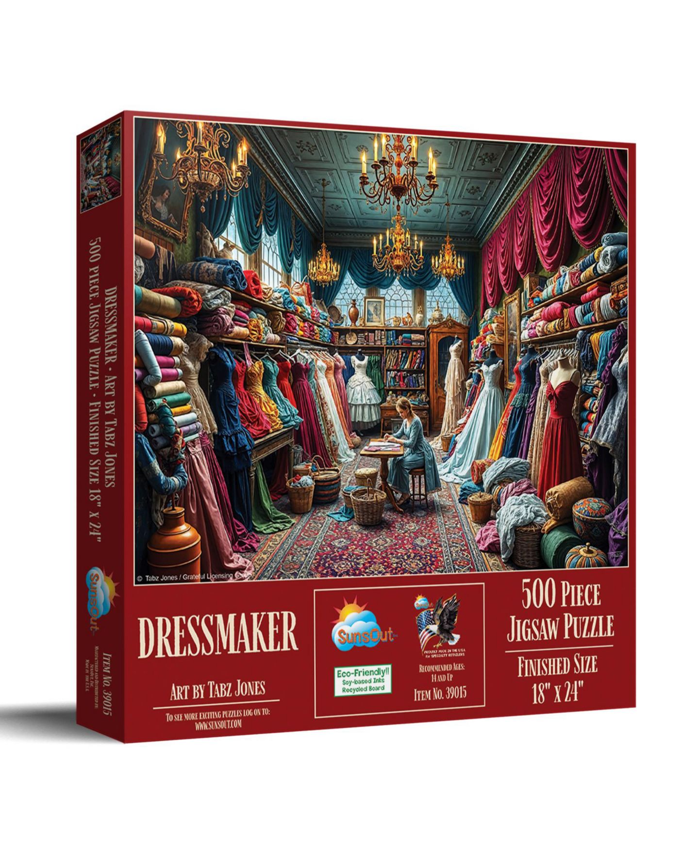 Пазл SunsOut Dressmaker 500 piece Jigsaw Puzzle for Adults — фото 1