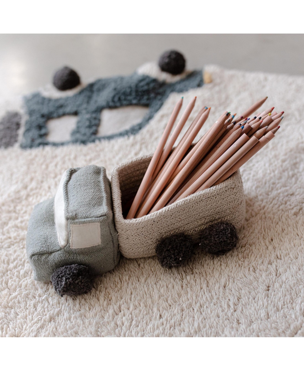 Lorena Canals Set of Mini Baskets Truck