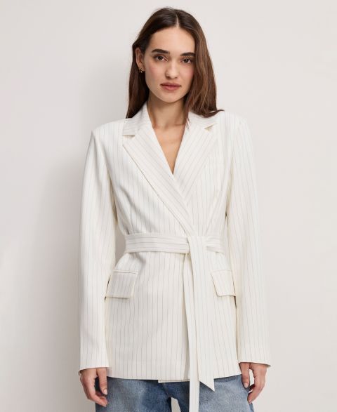 Женские куртки Good American Essential Suiting Belted Jacket, Regular and Plus