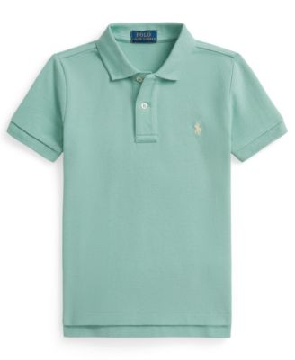 Polo Ralph Lauren Toddler and Little Boys Cotton Short Sleeve Polo - Celadon 30$