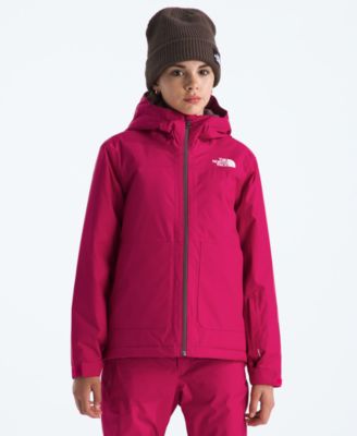Girls' 7-16 Freedom Helmet-Compatible Hooded Insulated Jacket