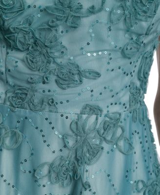 Women's Sleeveless V-Neck Fit and Flare Midi Dress