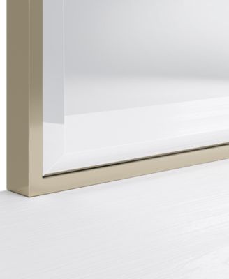 39" Wood Emila Mirror