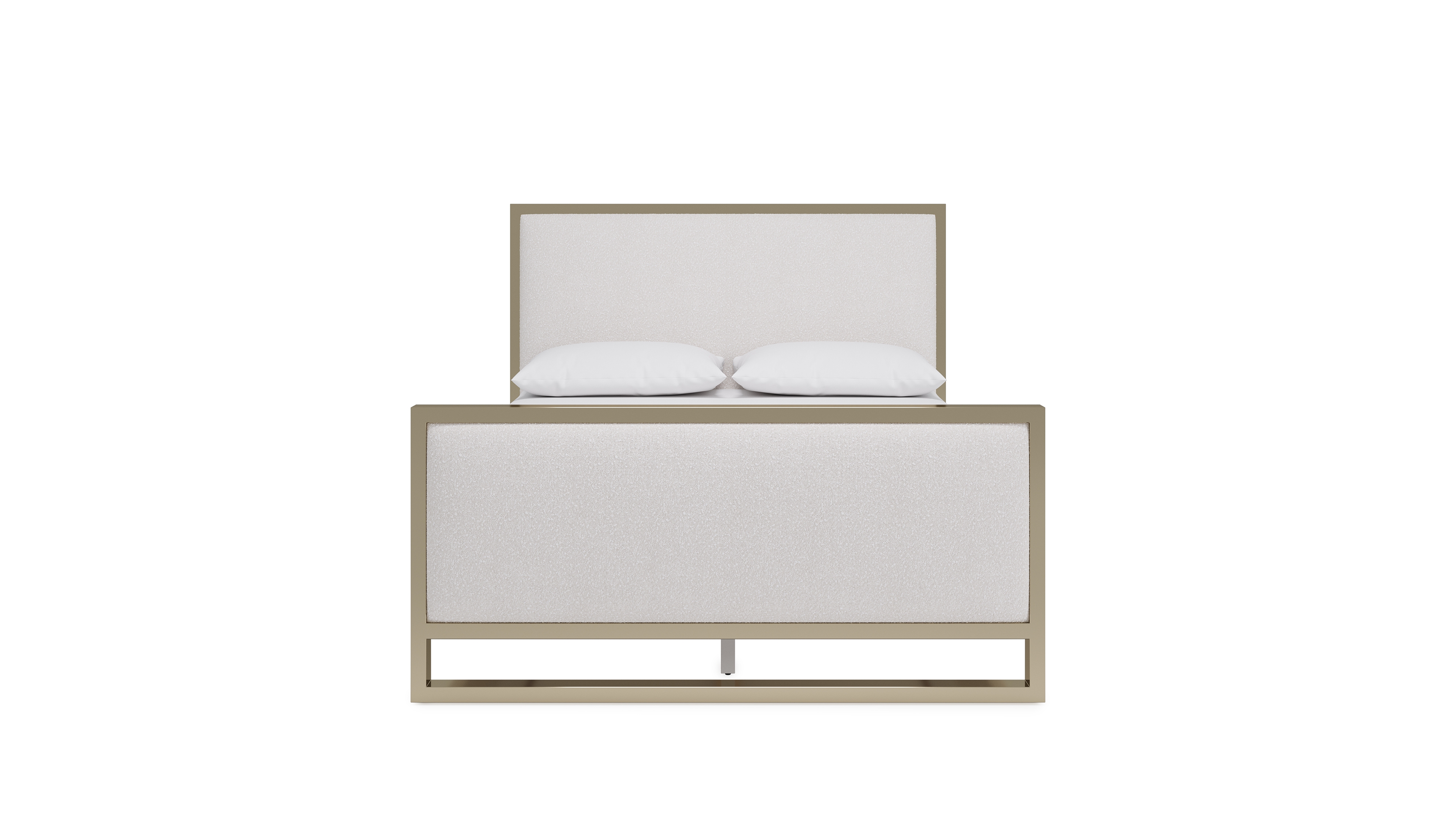Furniture 52" Emila Upholstered King Bed