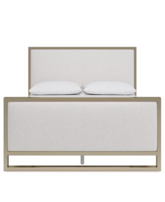 Emila 3-Pc. Full Bed Set Upholstered Full Bed, 2-Drawer Nightstand and Dresser