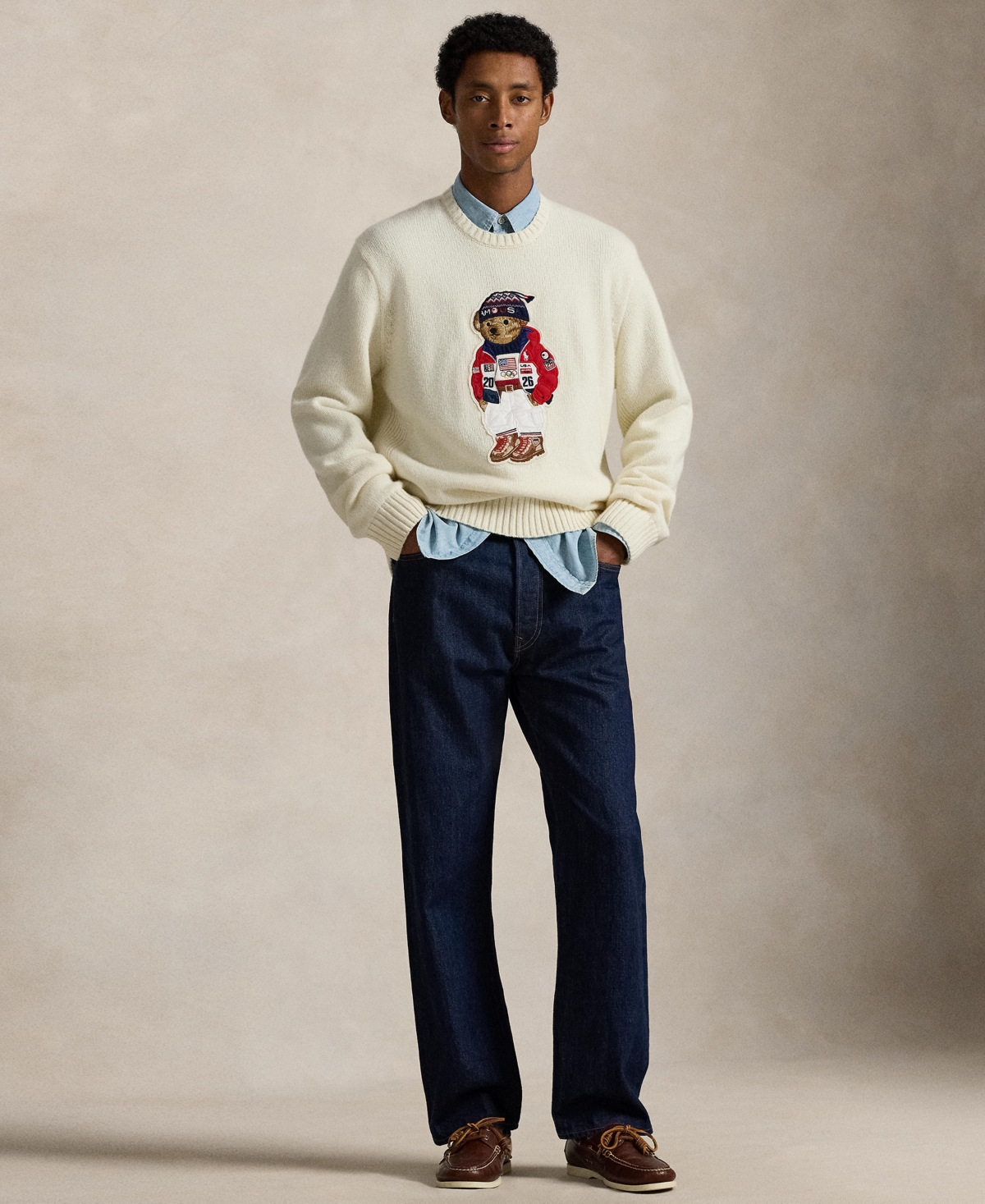 Polo Ralph Lauren Men's Bear Sweater