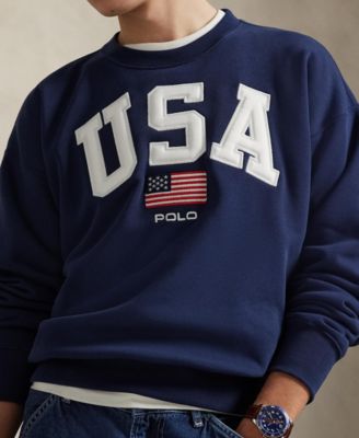 Men's Vintage Fit Flag Fleece Sweatshirt