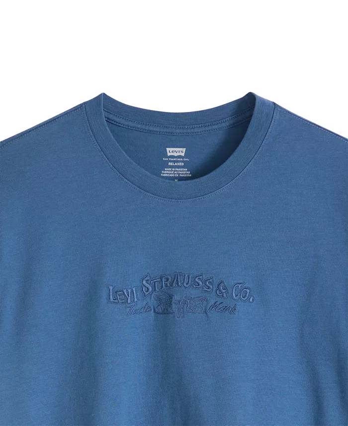 Men's Premium Relaxed-Fit Logo Graphic T-Shirt - thumbnail 4