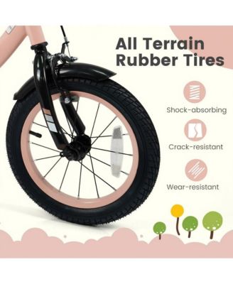 14 Inch Kids Bike with Adjustable Training Wheels