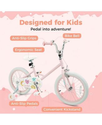 Inch Kids Bike with Adjustable Training Wheels