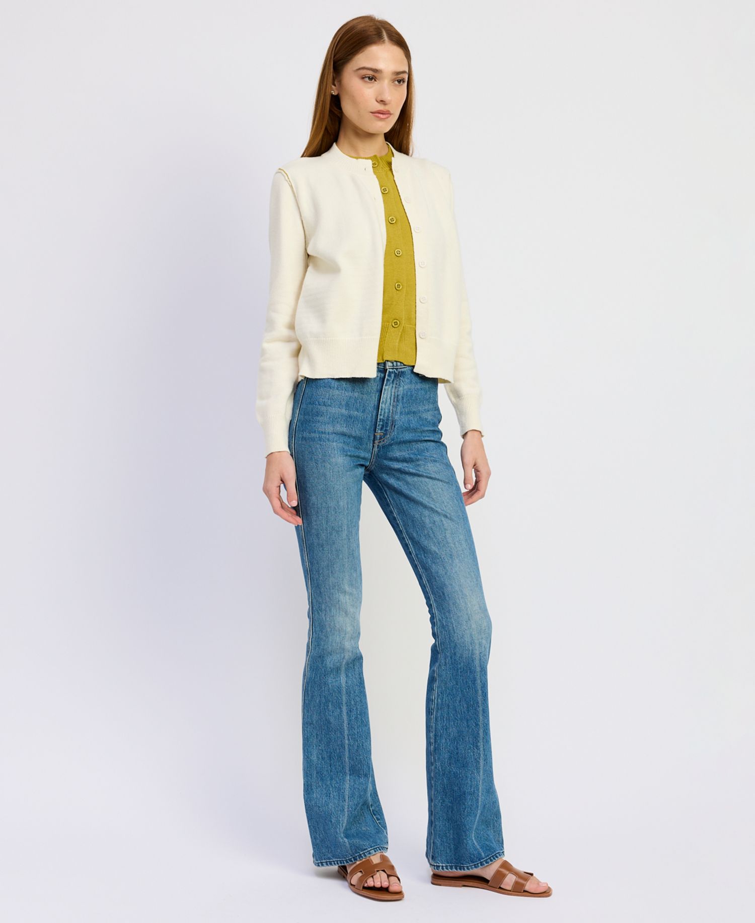 Women's Rosalie Crew Neck Cardigan Sweater