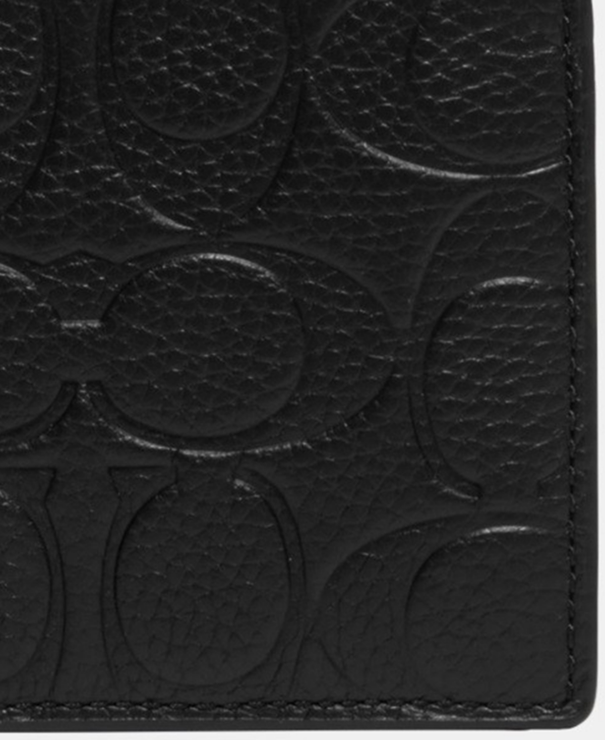 Coach Men's Slim Billfold Leather Wallet