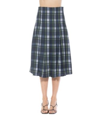 Women's Shilo Midi Length Pleated Skirt
