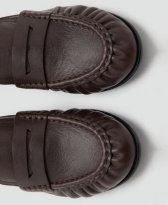 Women's Leather Penny Loafers