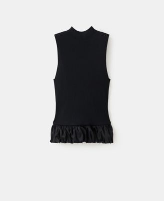 Women's Combined Ruffle Top