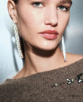 Women's Crystal Detail Sweatshirt