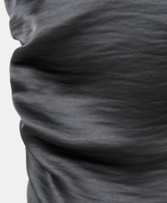 Women's Creased Effect Satin Dress