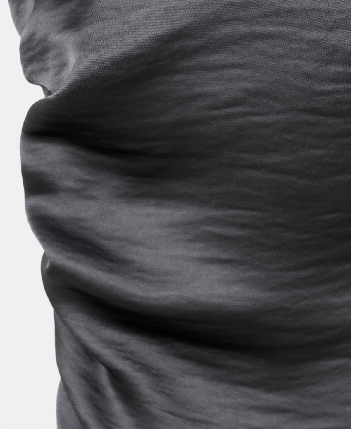 Mango Women's Creased Effect Satin Dress