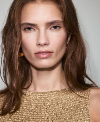 Women's Sequin Detail Knitted Dress