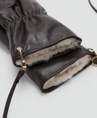 Women's Leather Mitts