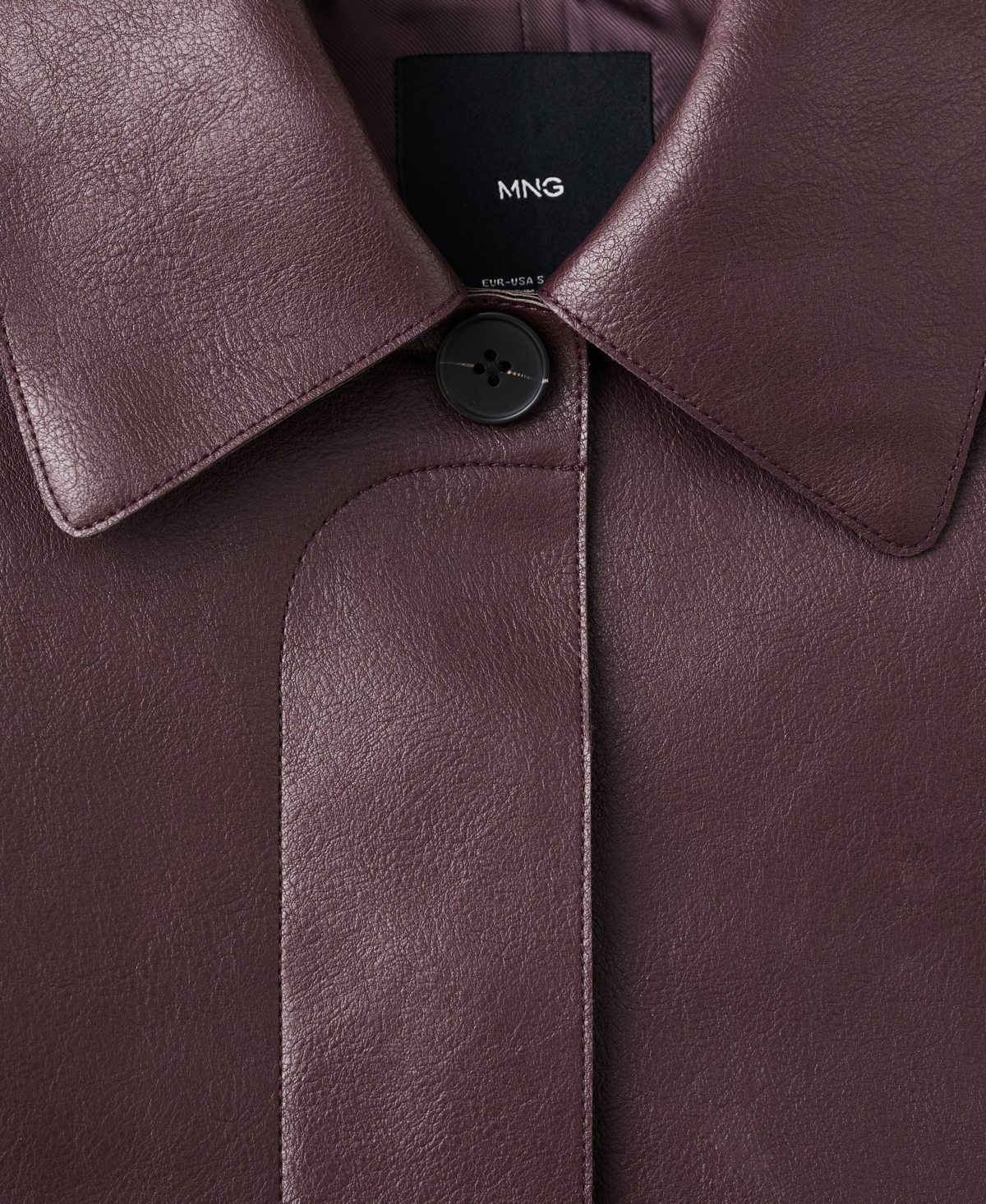 Mango Women's Pockets Faux-Effect Jacket