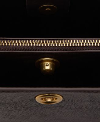 Women's Metal Detail Medium Bucket Bag