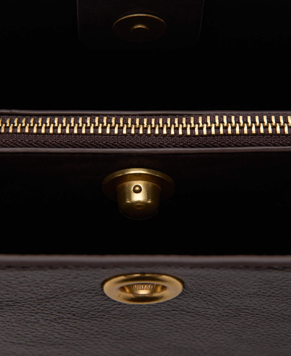 Mango Women's Metal Detail Medium Bucket Bag