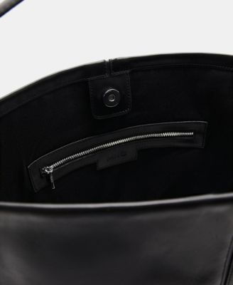 Women's Leather Bucket Bag