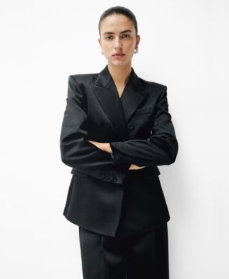 Women's Satin Suit Jacket