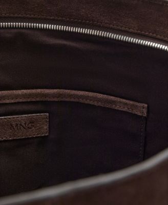 Women's Suede Shopper Bag