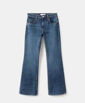 Women's Low-Rise Flared Jeans