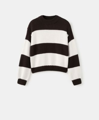 Women's Knit Striped Sweater