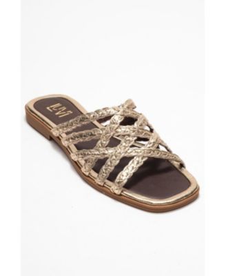 Women's Alisha Leather Slide Sandal