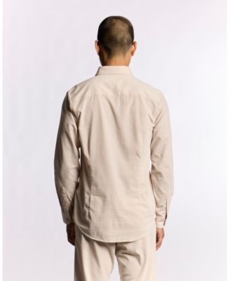 Men's Long Sleeve Micro Corduroy Shirt