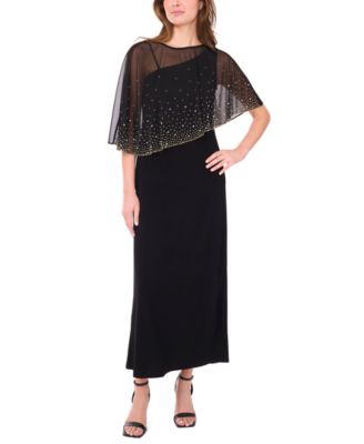 Petite Crew Neck Maxi Dress