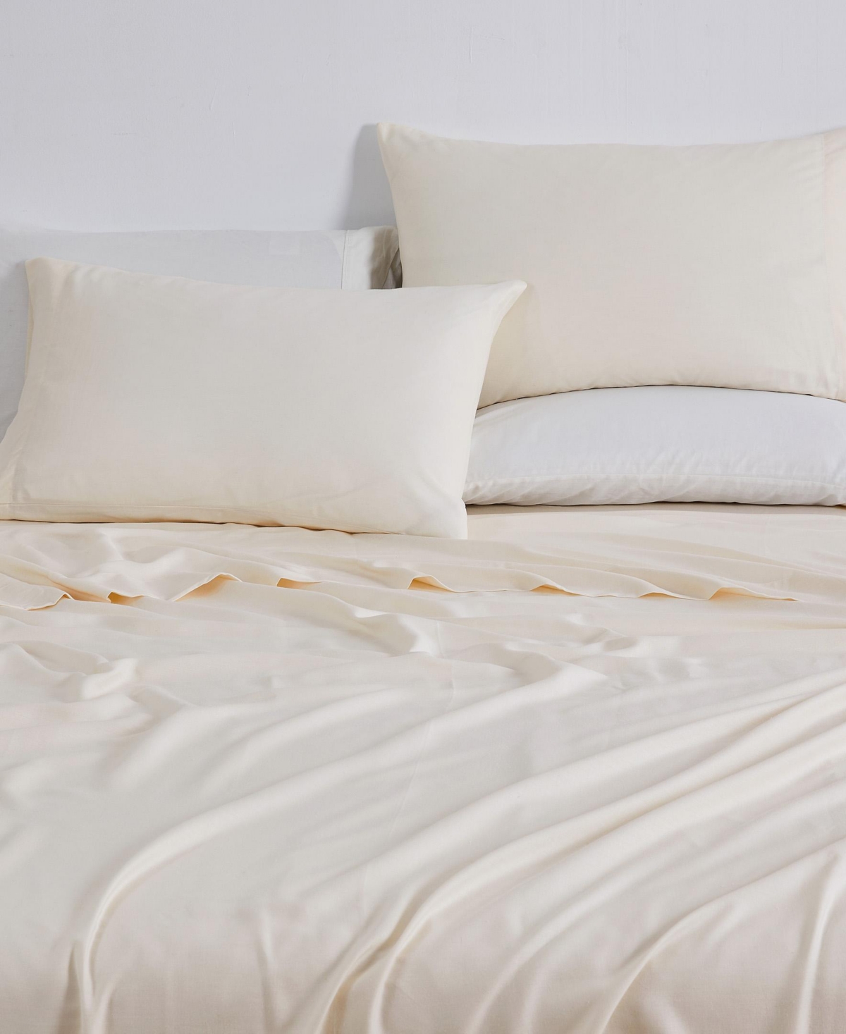 Linery & Co Tencel Lyocell Linen Blend 4-Piece Sheet Set