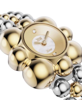 Men's Atmosphere Swiss Quartz Two-Tone 18k Gold-Plated Stainless Steel Watch, 30mm