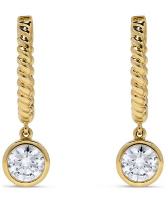Dangling Stud Diamond Earrings (3/4 ct. t.w.) in 14k Yellow Gold